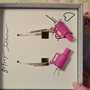 Betsey Johnson earrings
